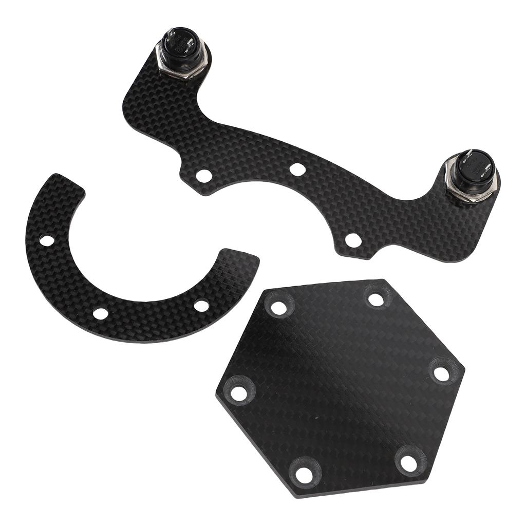 Steering Wheel Center Cap Kit High Strength Carbon Fiber 6 Hole Replacement VERTEX 6 Bolts Steering Wheels