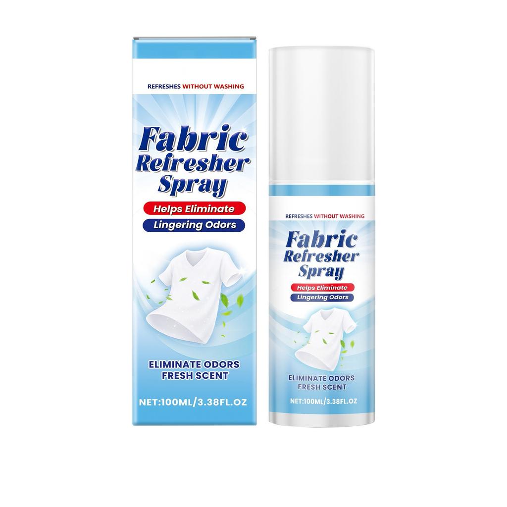 Fabric Refresher Spray 100ml Helps Eliminate Lingering Odors On Clothes and Fabrics Refreshes Without Washing Suitable for Various Textiles