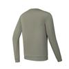 FILA Fitness Casual Comfortable Soft Pullover Round Neck Long Sleeve Sweatshirt Men sweatshirt Smoke-Olive Khaki A11M511218F-DK