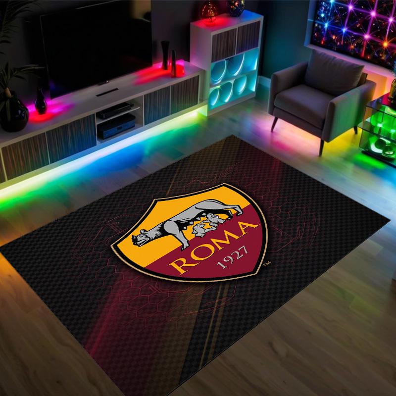 AS Roma Design Crystal Velvet Carpet Cozy Non?Slip Printed Rug For Bedroom Living Room Entrance