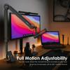 IXTECH Premium Microphone Boom Arm with Desk Mount, 360 Rotation, Fully Adjustable, for Podcasts, Video, Gaming, Radio, Studio, and Recording, Durabl