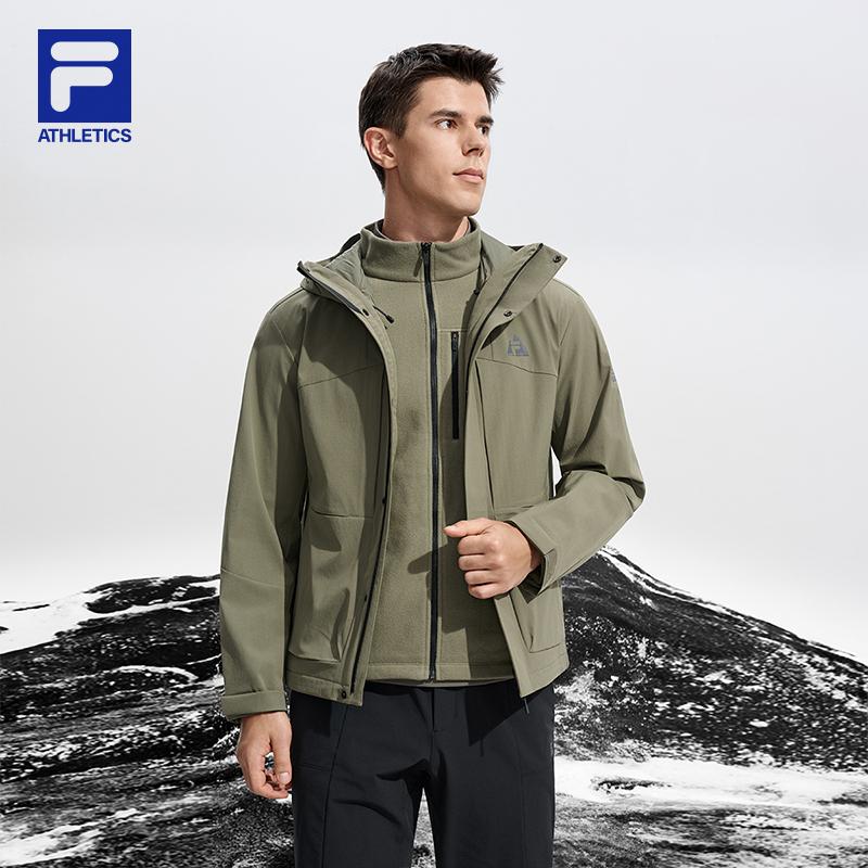 FILA EXPLORER Jacket Men's Ancient Tree Tea Green A11M547702FKK