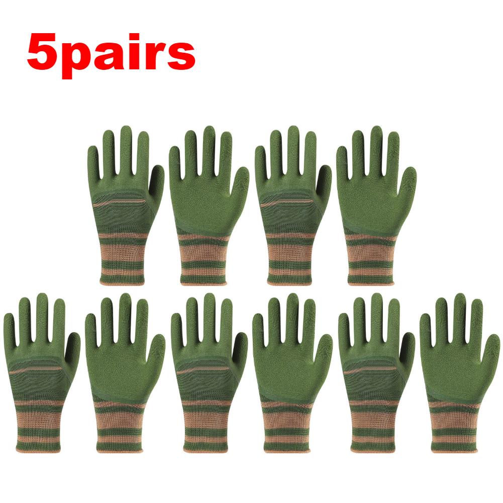 1-10pairs Professional Working Protective Gloves For Men/Women Garden Pruning Glove Breathable Waterproof  Labor Gloves