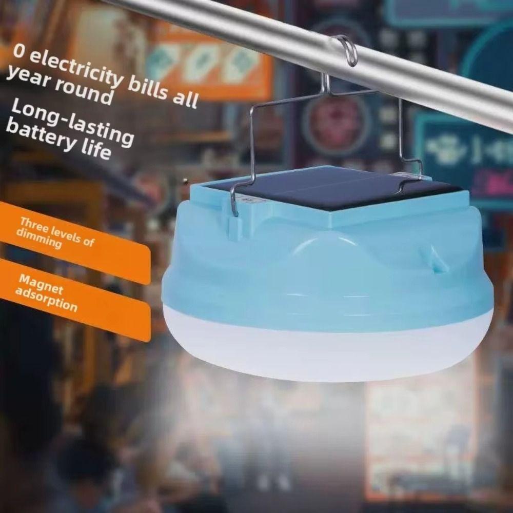 3 Lighting Modes Solar Powered LED Camping Light Waterproof Solar Bread Light  Camping