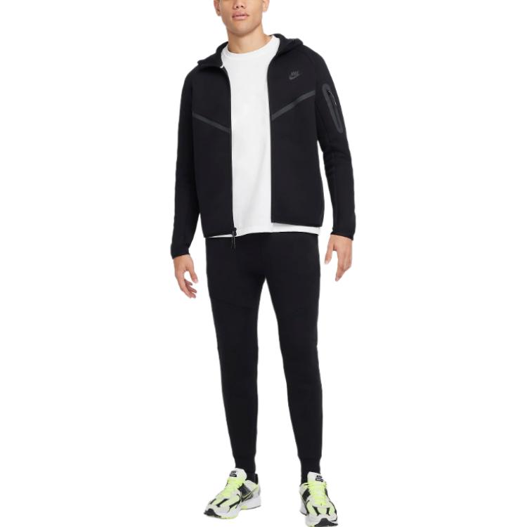 Nike Tech Full-Zip Windrunner Hoodie Black Men Tops HV0949-010