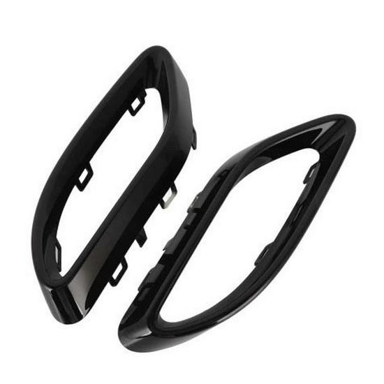 Black Tailpipe Trim for Mercedes-Benz C-Class W205, A-Class W177