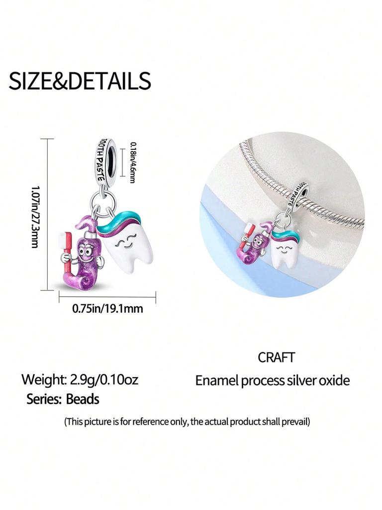 Charms Plata Colorful Skateboard Shoes Beads Copper Plated Fit Charms Copperoriginal Bracelet For Jewelry Making Diy Charm