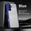 KEYSION Heavy Duty Shockproof Phone Case for Samsung A56 5G A36 A26 A16 4G Silicone+PC Translucent Matte Cover for Galaxy A17 5G