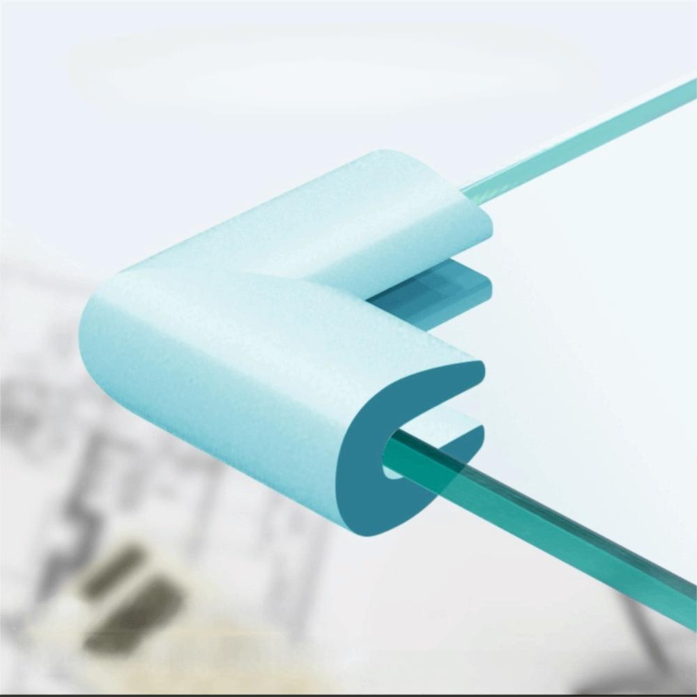 4pcs Safety U Type Foam Corner Guards Soft Sponge Thick Table Corner Protector Safety Glass Table Edge Strip Furniture