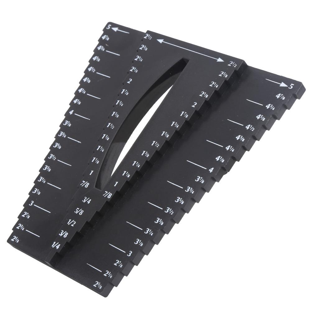 2 in 1 Center Finder ABS Material 2-in-1 Caliper Precision Scribing Gauge  Woodworking Projects