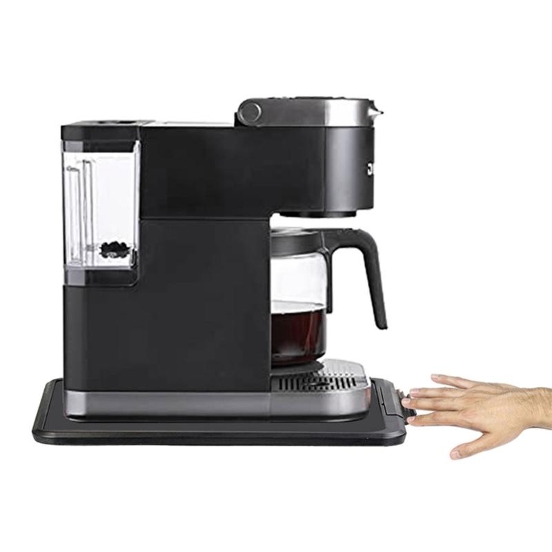 Sliding Tray Sliding Coffee Maker Tray Kitchen Appliance Slider Plastic Material