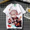 Genshin Impact Cosplay Game Manga T-shirt Shirt Undershirt Undershirt Polyester