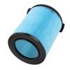 Wet Dry Vacuum Filter High Efficiency Washable Vacuum Cleaner Replacement Filter for  VF5000 W