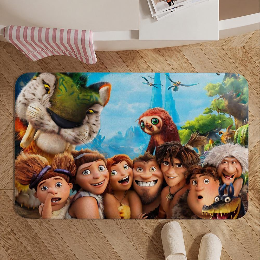 IP-The CroodsS Floor Mat Soft Non-Slip Bath Mat, Bedside Carpet, Absorbent Doormat for Home