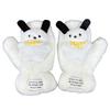 Women’s Cute Pacha Dog Winter Plush Gloves, Warm Velvet, Anti-Cold Outdoor Style for Students.