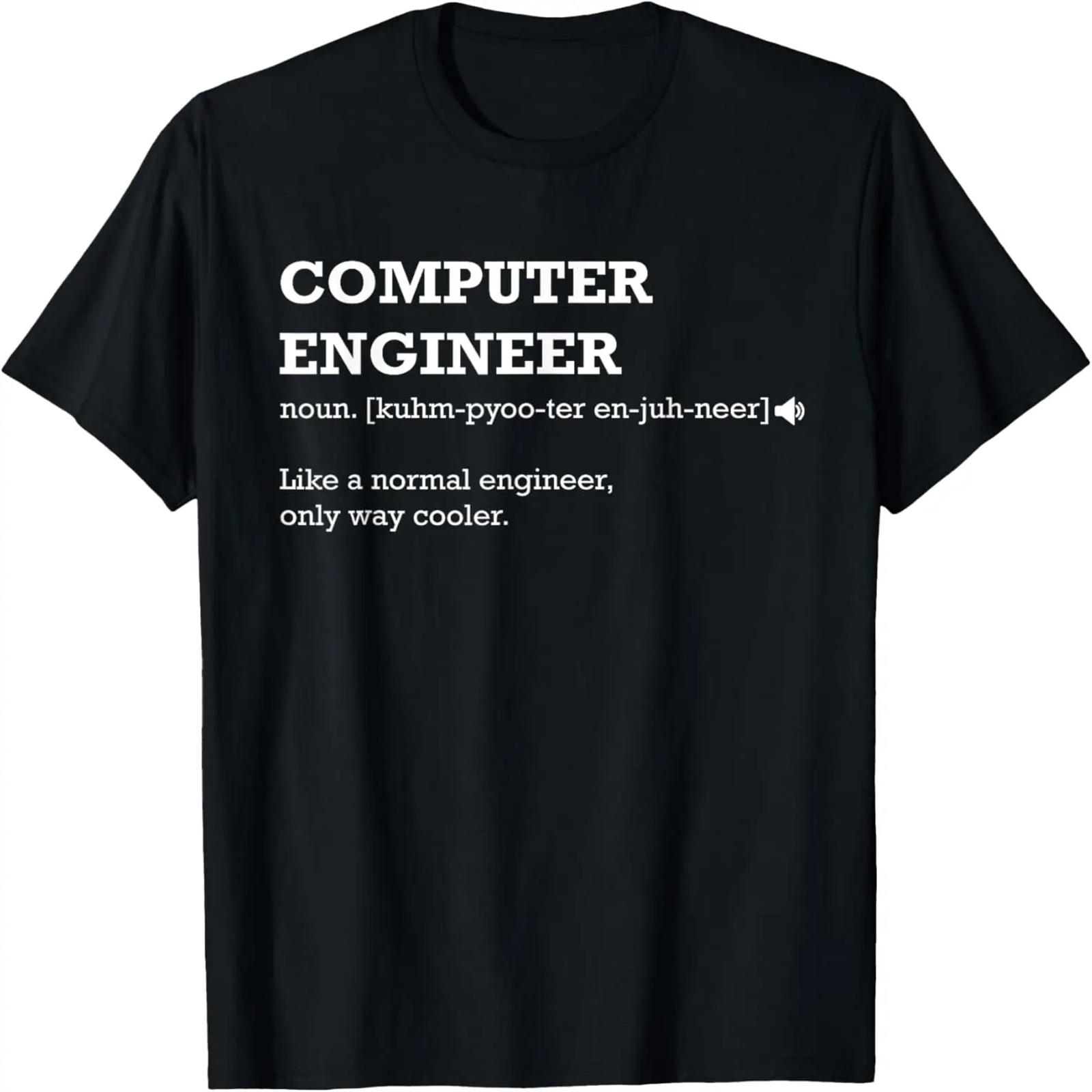 Computer Engineer Shirt, Gift Idea for Computer Engineer T-Shirt XXXXXL разноцветный