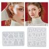 Versatile Silicone Mold Valentine’s Day Earrings Mould Handmade Jewellery Molds