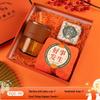 Huazao Baijia Mid-Autumn Festival Bamboo Glass Gift Set