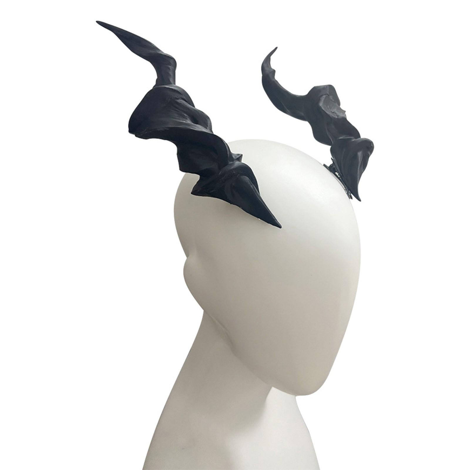 

Аниме заколка для волос рог Хэллоуин рог плоская заколка Хэллоуин заколка для волос темная элегантная заколка для волос для косплея A