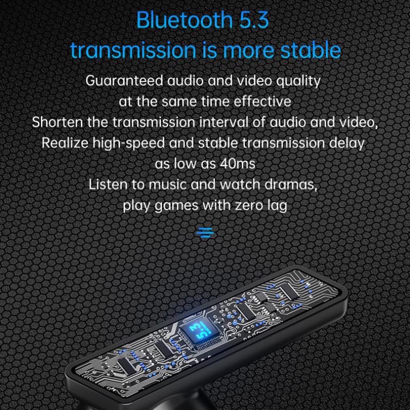 Nowy model prywatny Mechaniczna czułość metalu TWS Opóźnienie redukcji szumów Bezprzewodowy Bluetooth 5.3