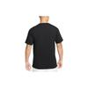 Nike T Shirts Men's Black Crew Neck Moderate Straight Fit DZ2887-010
