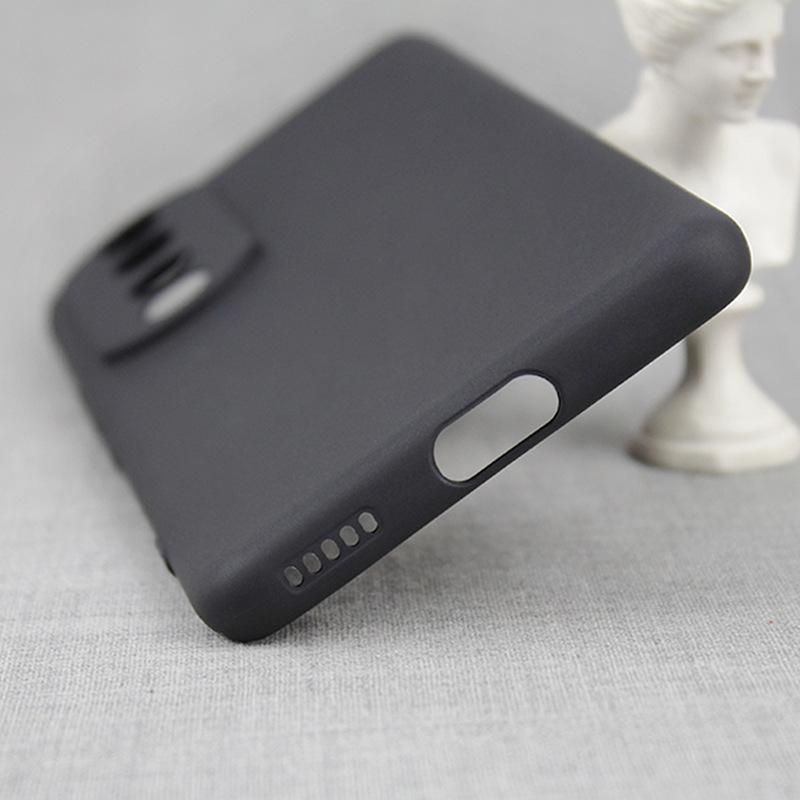The new model is suitable for Honor Magic8 Pro Air black matte TPU mobile phone case Power2 solid color soft silicone.