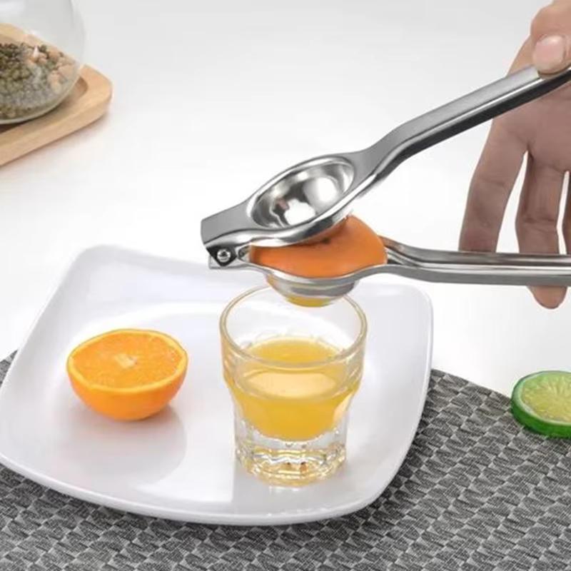 Multi-functional Lemon Squeezer Stainless Steel Manual Juicer Fruit Pressing Manual Lemon Clamp Tool Household Kitchen Gadgets