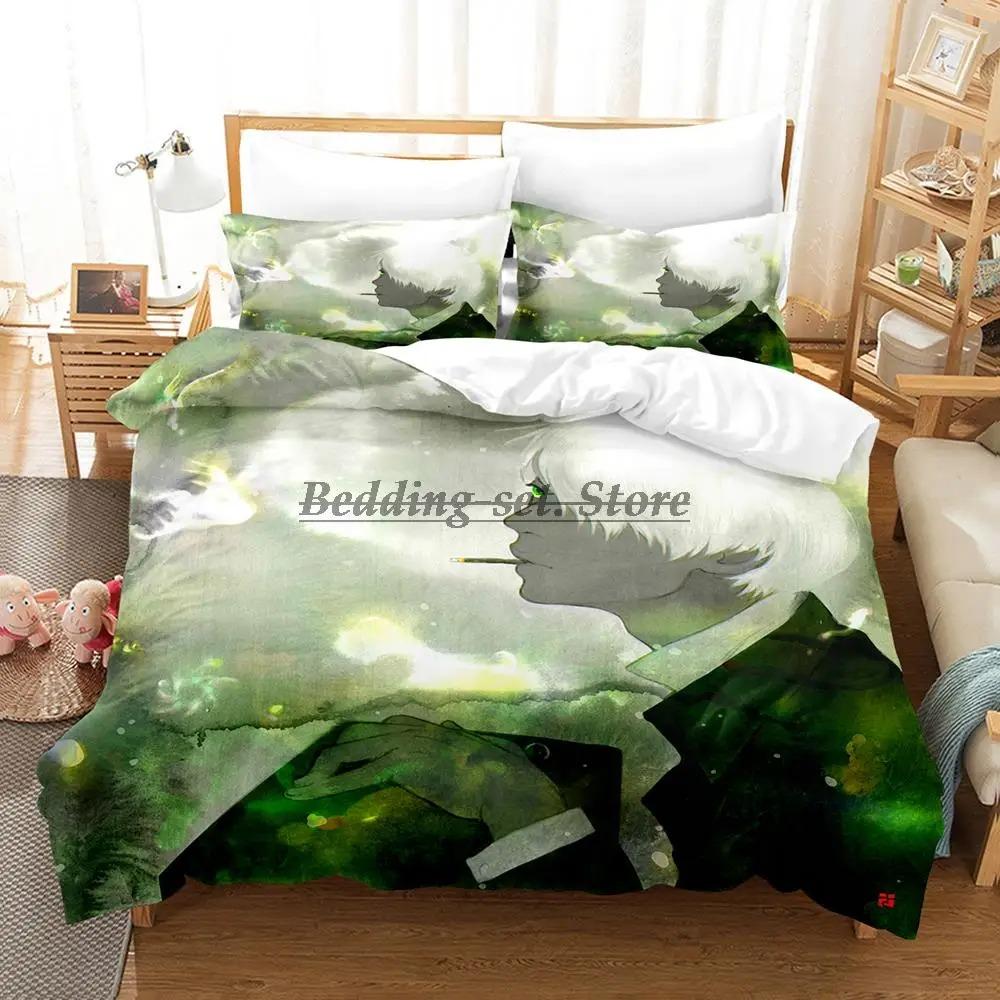 Mushishi Bedding Set Single Twin Full Queen King Size Bed Set Aldult Kid Bedroom Duvetcover Sets 3D Anime Bed Sheet Set