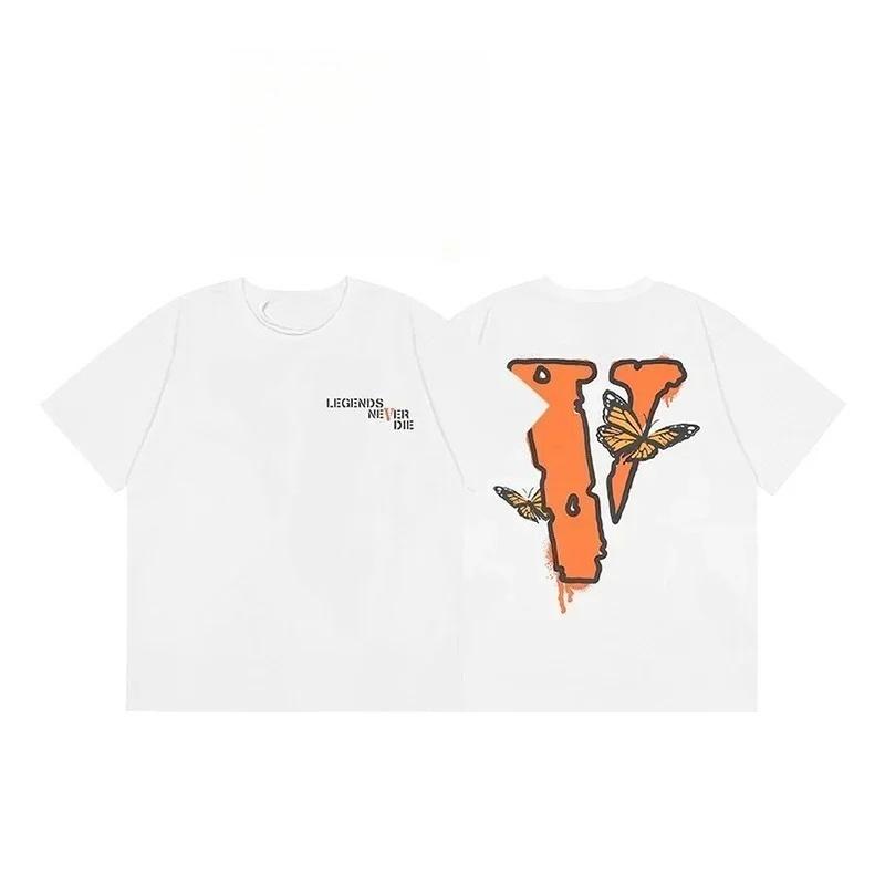 2025 Top 100% Cotton Fashion Trendy Printed Pattern T-shirt for Men and Women, High Quality Casual Large Size Widening