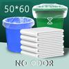 100Pcs Large Garbage Bags White Transparent Thickened For Outdoor Restaurant Kitchen Use Disposable Trash Bags For Waste Managem