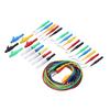 Banana Plug Test  S Kit Good Conductivity 90 Degrees  135 Degrees  180 Degrees  Back Probes 4mm Banana Plug Kit for Car