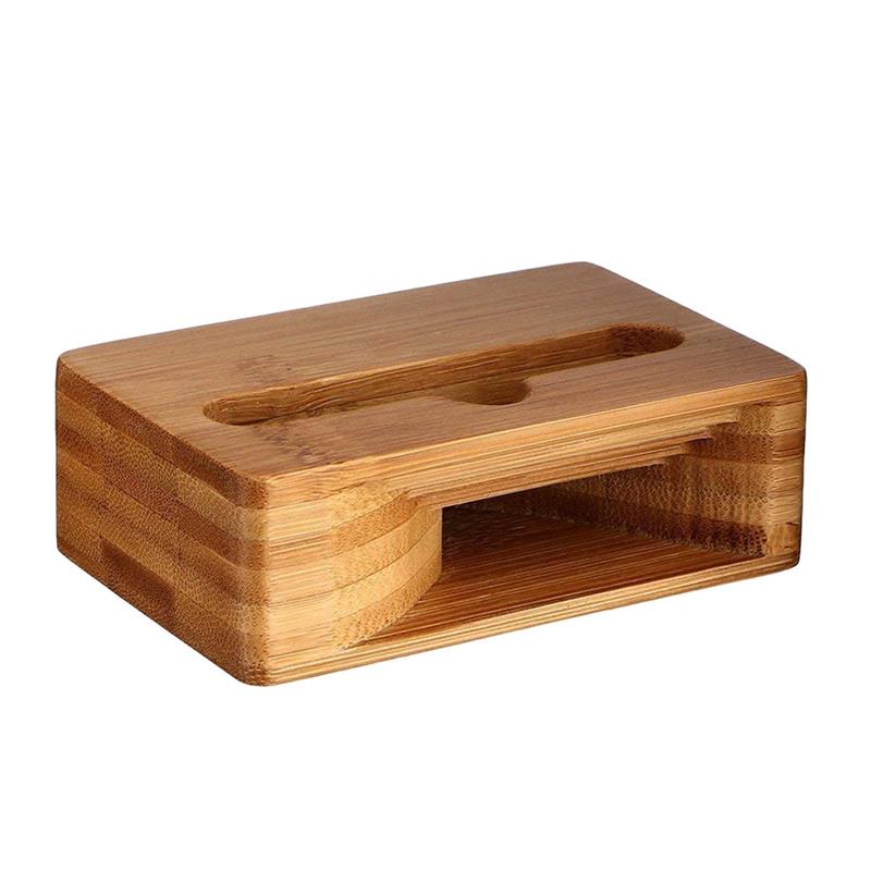 Phone Sound Amplifier Universal Phone Holder Stand Cellphone Wood Loudspeaker Holder