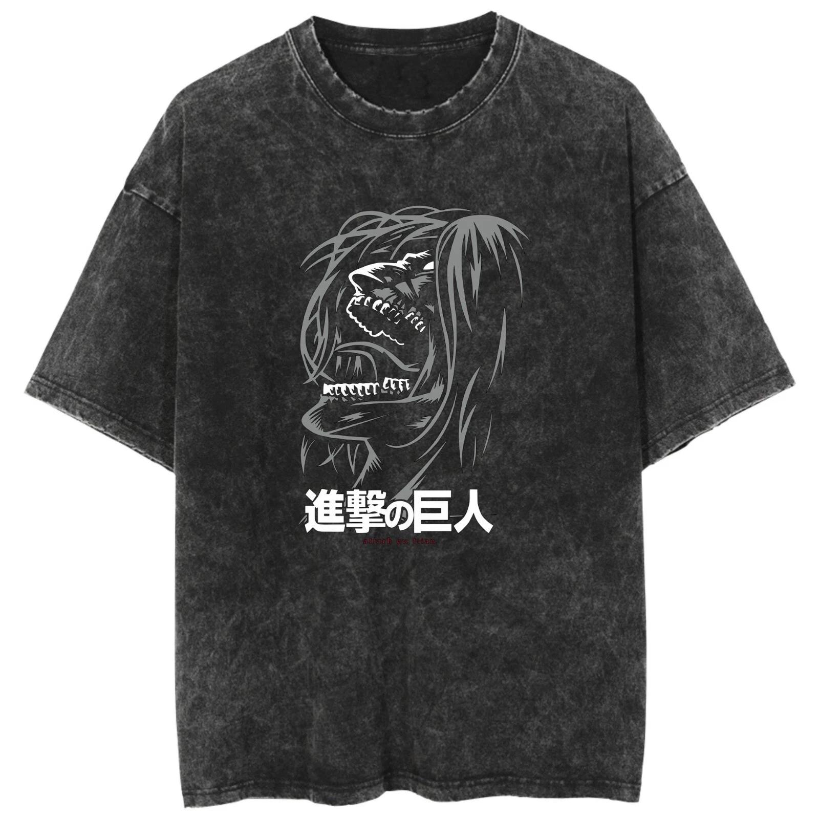 Attack on Titan anime manga T-shirt shirt undershirt undershirt cotton cotton 3XL