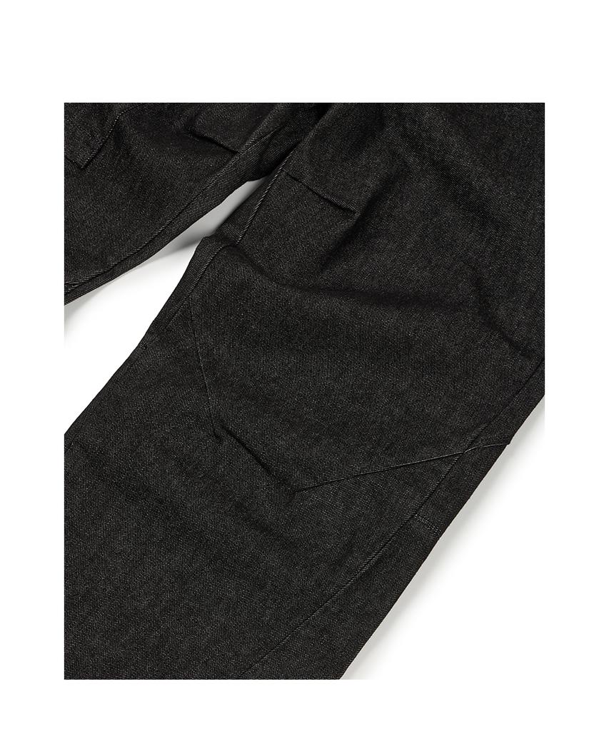 ETCE Side Pocket Curved Denim (Black)