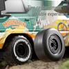 High-Speed RC Racing Van: 4WD, Drift, Rechargeable, Lights, Replaceable Tires, Off-Road Toy for Kids