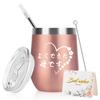 Livole Day Birthday Respect for the Aged Day Vacuum Insulated Stainless Steel Tumbler with Keeps Drinks Hot or and Rose a Good Mother's Gift, Gift,