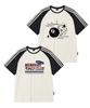 Deulousi [Set] Dw Gamble Club Raglan Short Sleeve T-Shirt 2-Piece Package