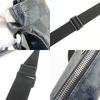 Used LOUIS VUITTON Shoulder Bag Mick MM N41106 Damier Grafitte black Dark gray Messenger