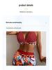 2025 Multicolor High-Waisted Bikini – European & American Style Women's Swimwear