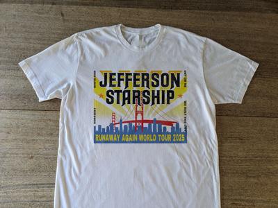 NOVÉ tričko Jefferson Starship Band Tour Dárek pro fanoušky S až 5XL Unisex tričko