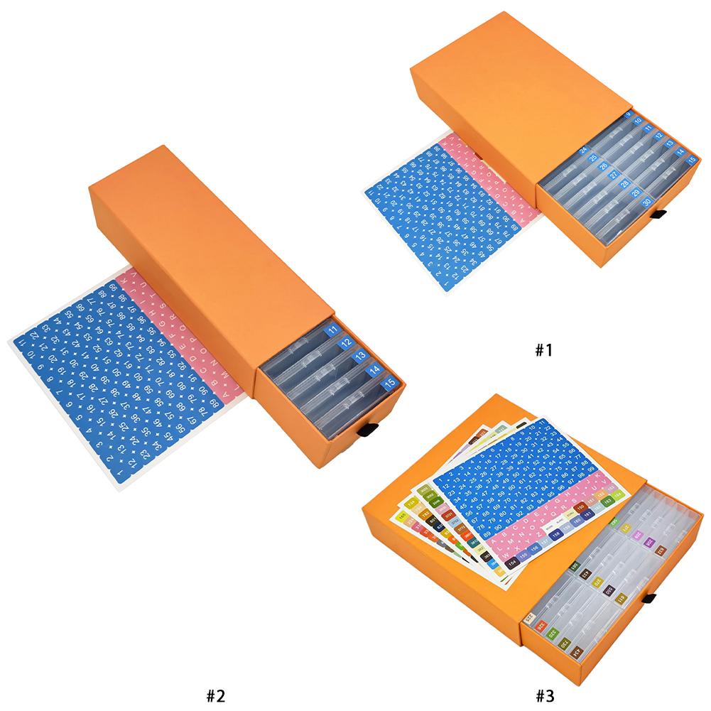 15/30/45pcs/Set Diamond Painting Accessories with Lids Diamond Painting Trays Storage and Diamond Art Trays for Diamond Painting