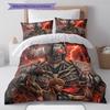 Copripiumino Morbido e Confortevole Chainsaw Man, Set Biancheria da Letto per Bambini Regalo, Varie Opzioni di Dimensioni -HE7