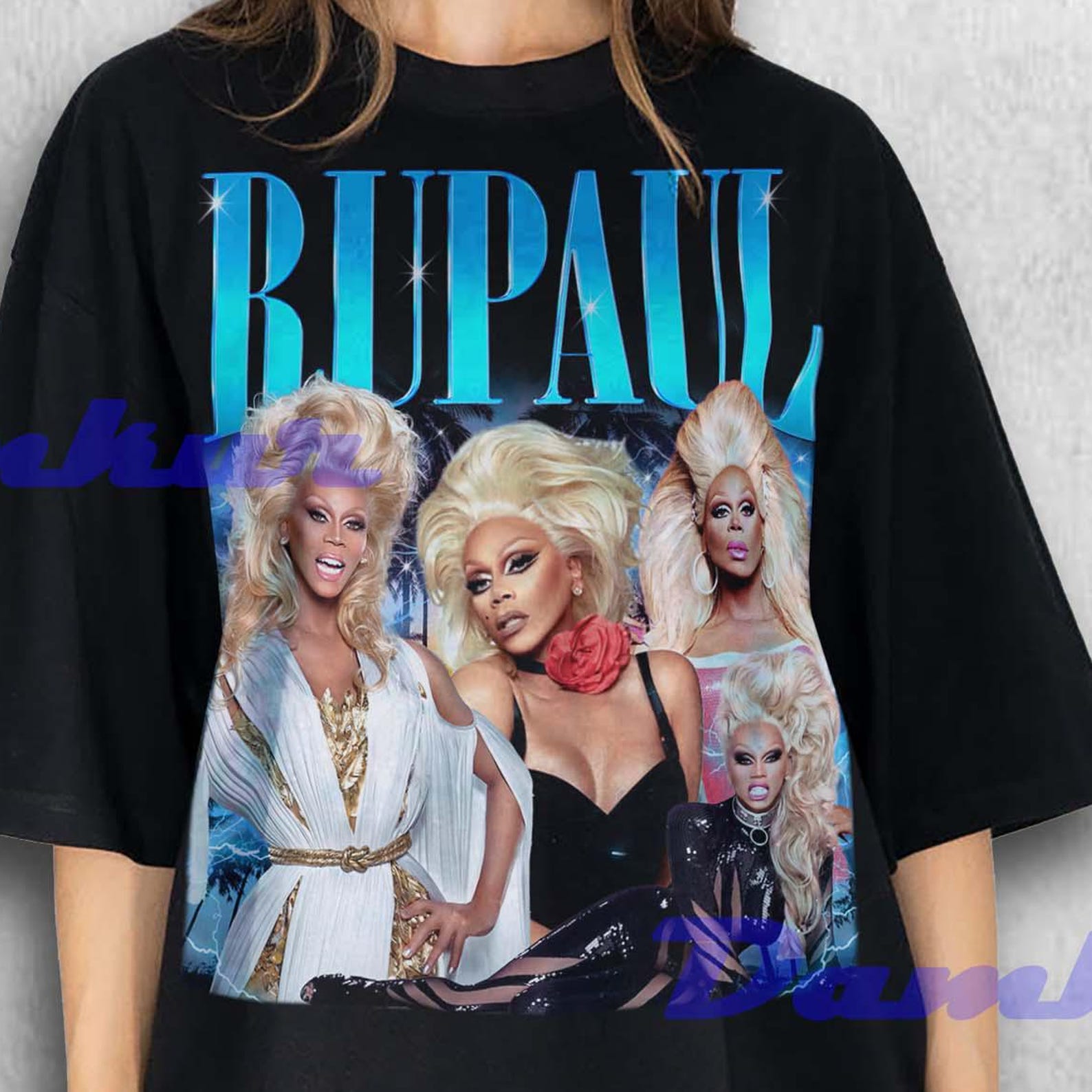 RuPaul Shirt, RuPaul Fan T-shirt, RuPaul Retro Tees, RuPaul Tshirt, RuPaul Vintage T-shirt, RuPaul Merch Gift, RuPaul Drag Race Tee 3XL