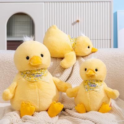 35/50CM Kawaii Anatra Gialla Carina Peluche Giocattolo Cuscino Bambino Pupazzo Anatra Amorevole Festa Regalo Bambola San Valentino