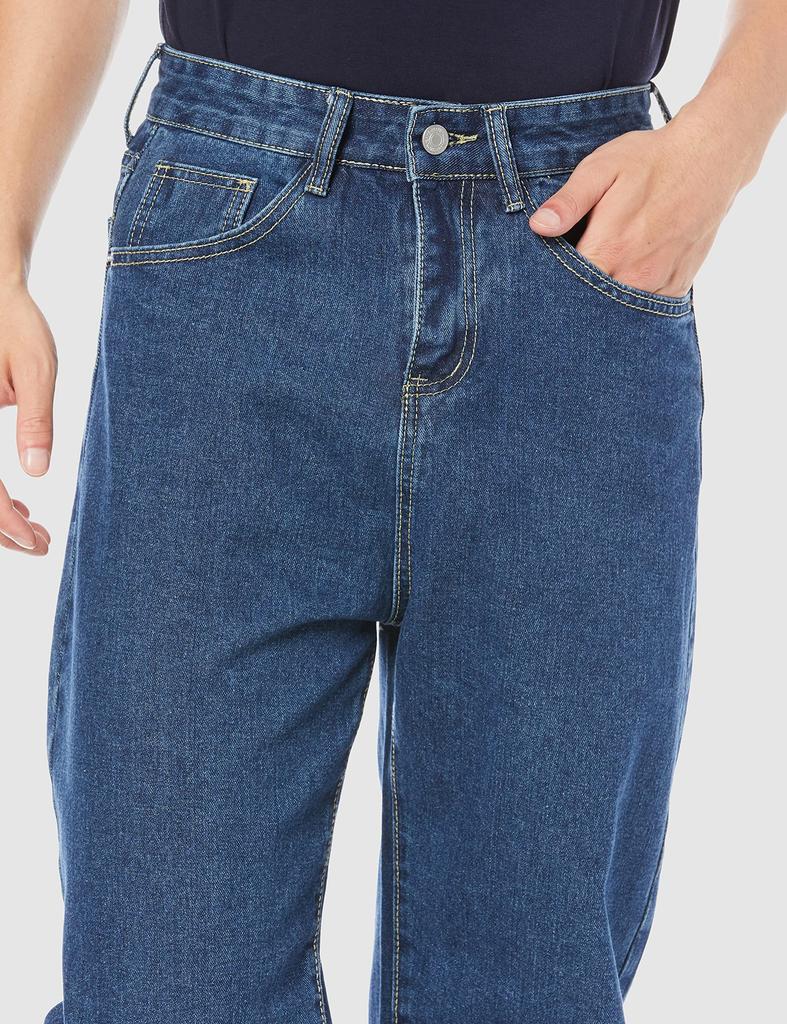 Interplay Wijde Jeans, 5-Delig Denim, Indigo, Maat S