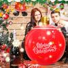 PVC Inflatable Christmas Hanging Ball Ornament 2025 Giant Christmas Decorated Ball Decoration for Holiday Seasons