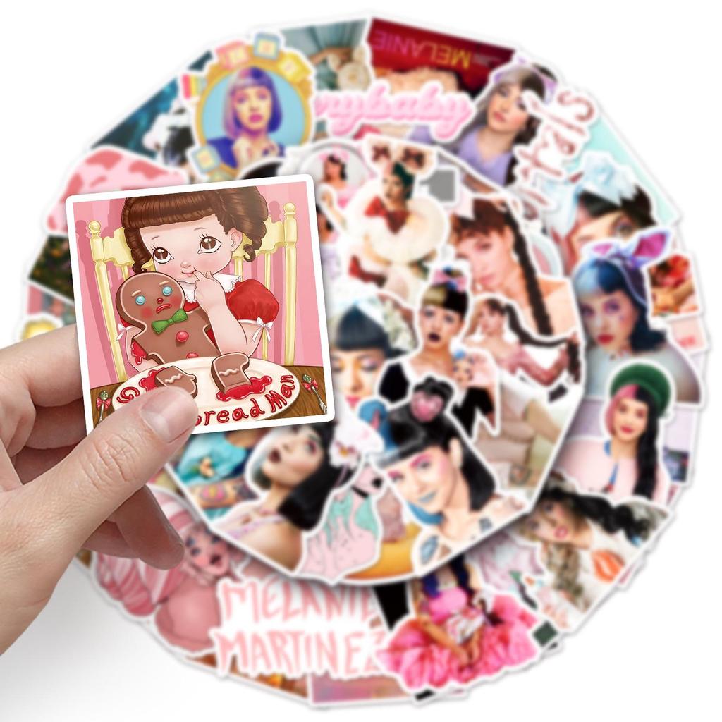 50 Melanie Martinez Waterproof Decorative Stickers - European & American Star Design Sheets