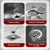 Foot Floor Drain Stainless Steel Square Shower Drain Square Shower Room Cover Plug Fast Draining Hair Catcher Strainer