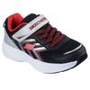 Skechers Kids Microspec Tread Simple Comfortable Fashion Versatile Low Top Running Shoes Kids Sneaker Black 404115L-BKSR