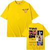 Singer TINI STOESSEL Tour 2025 Merch T Shirts Unisex Womens Clothing Harajuku Aesthetic Tshirts High Quality Short Sleeve T Shirt